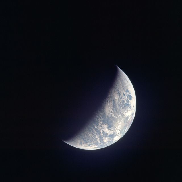 View of the Earth seen from the Apollo 12 spacecraft - Download Free Stock Photos Pikwizard.com