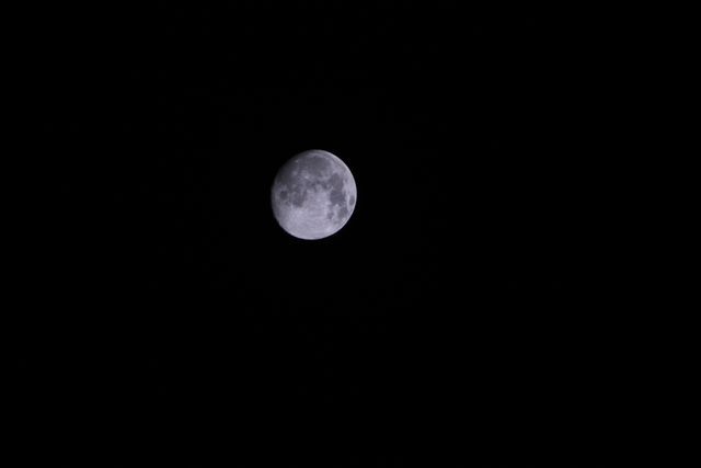 Gray Round Moon during Night - Download Free Stock Photos Pikwizard.com