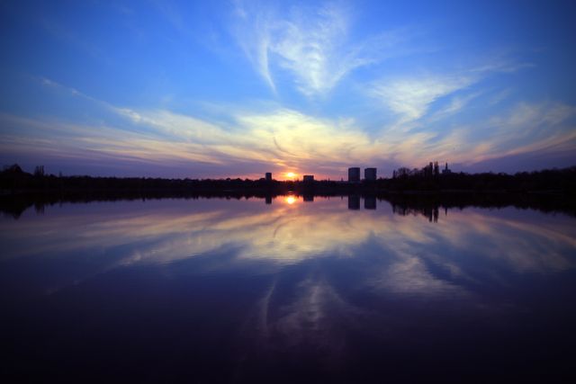 Sunset sky dusk- Download Free Stock Photos Pikwizard.com