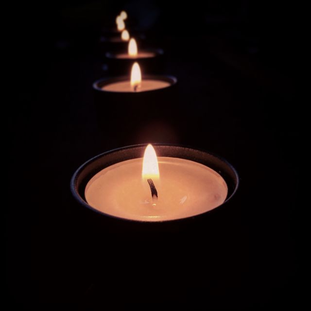 Burns candles darkness light - Download Free Stock Photos Pikwizard.com