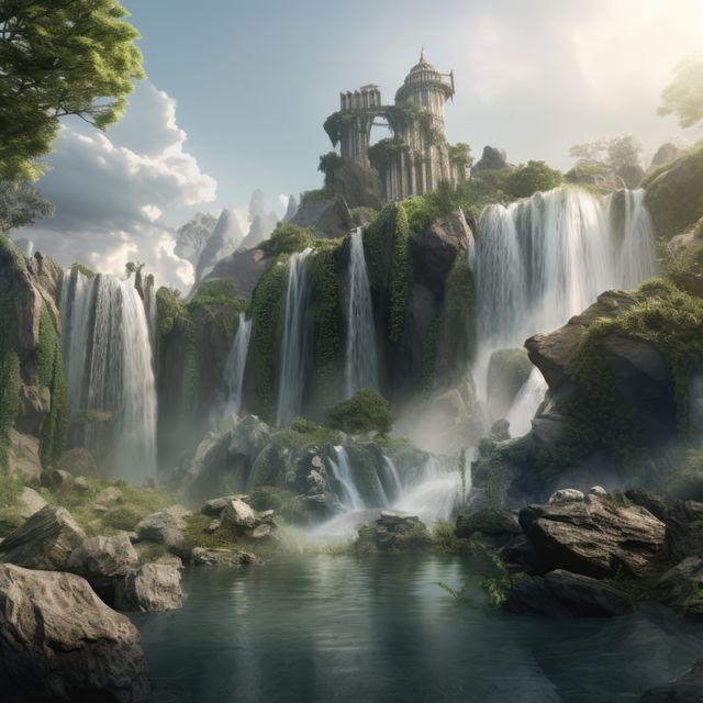 20+ Free Animated Waterfalls 