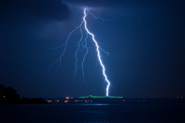 Lightning flash thor city - Download Free Stock Photos Pikwizard.com