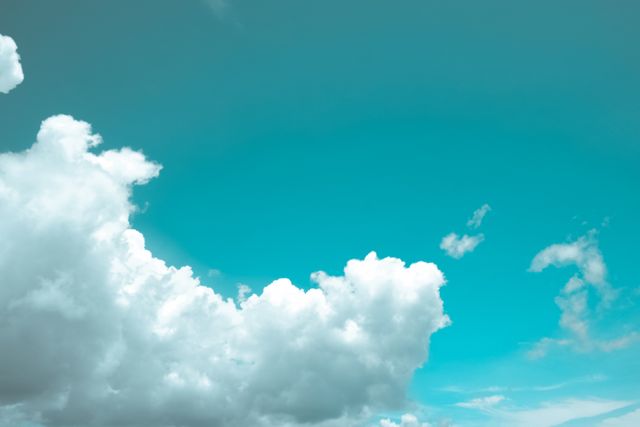 White Cloudy Blue Sky - Download Free Stock Photos Pikwizard.com