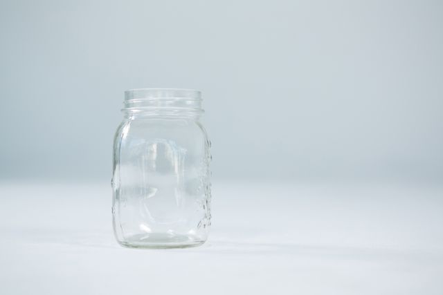 Close-up of empty glass jar - Download Free Stock Photos Pikwizard.com