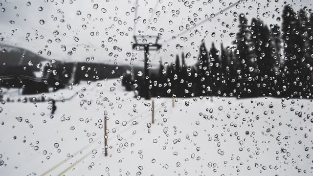 a snowy day through a window - Download Free Stock Photos Pikwizard.com