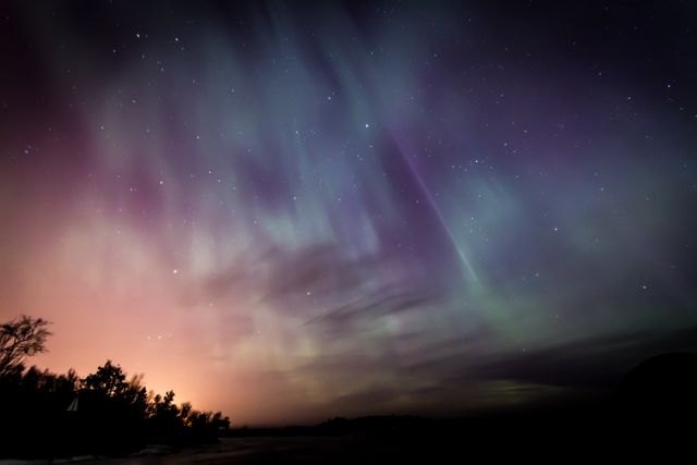 Northern lights aurora aurora borealis night - Download Free Stock Photos Pikwizard.com