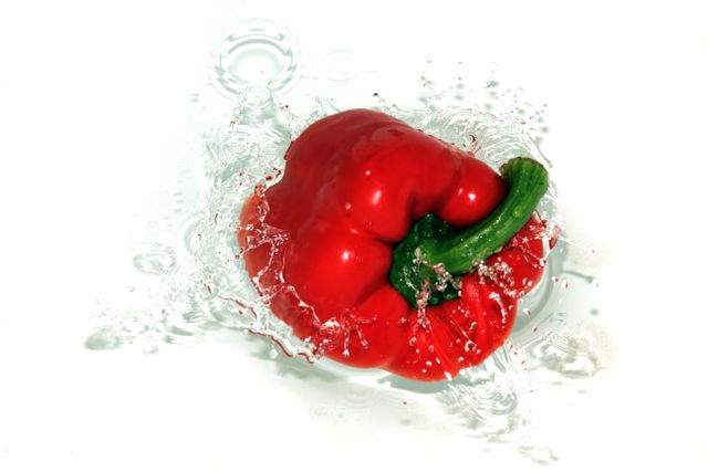 Red Bell Pepper - Download Free Stock Photos Pikwizard.com