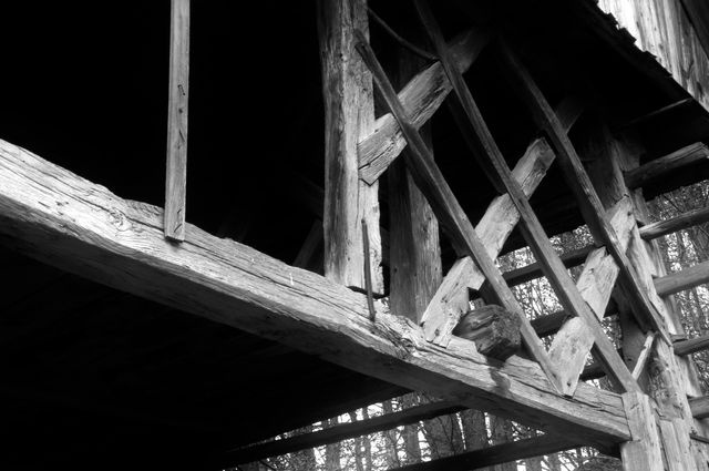 Black and white bw wooden structure - Download Free Stock Photos Pikwizard.com