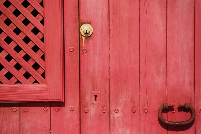 Red Door Texture - Download Free Stock Photos Pikwizard.com