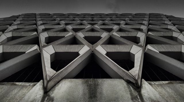 Black and white building architecture - Download Free Stock Photos Pikwizard.com
