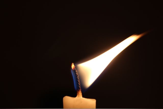 Burning candle candlelight flame - Download Free Stock Photos Pikwizard.com