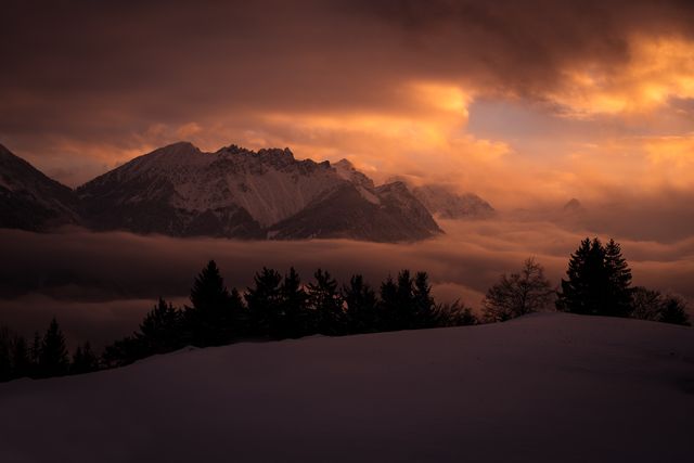 Austria clouds cold evening - Download Free Stock Photos Pikwizard.com