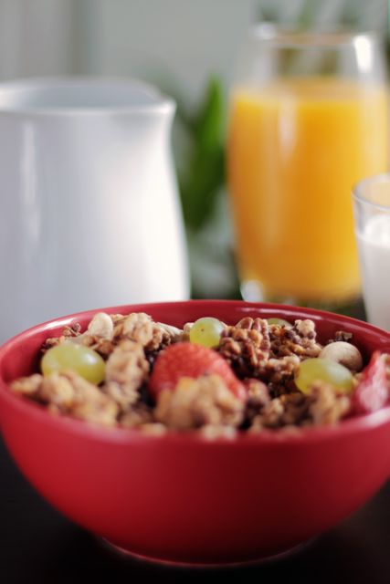 Muesli cereal breakfast  - Download Free Stock Photos Pikwizard.com