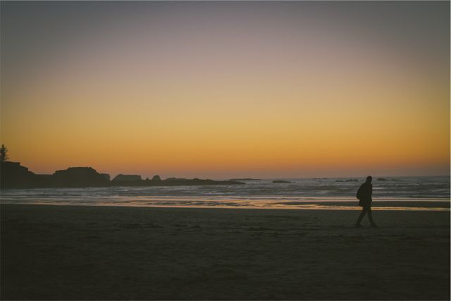 Sunset beach sand- Download Free Stock Photos Pikwizard.com
