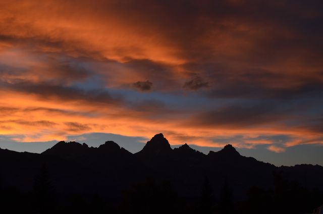 Mountain Area Under Cloudy Sky during Sunset - Download Free Stock Photos Pikwizard.com
