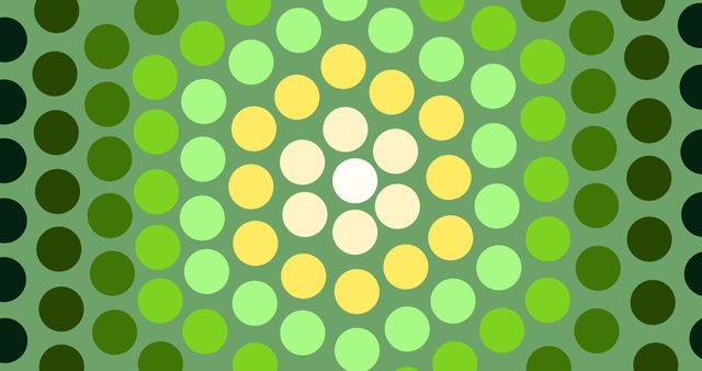 Illustrative image of multicolored dots against green background, copy space - Download Free Stock Photos Pikwizard.com