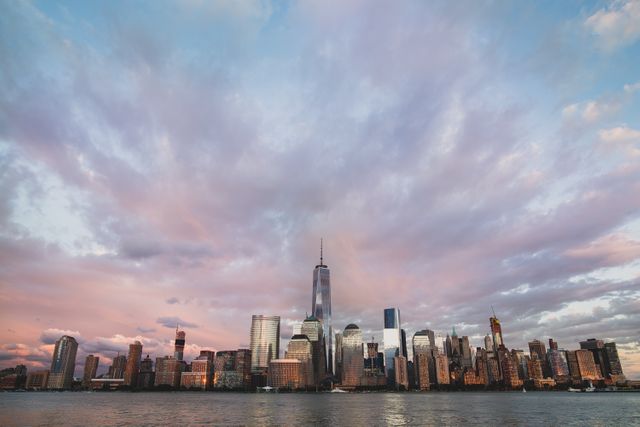 City skyline new york skyscrapers - Download Free Stock Photos Pikwizard.com