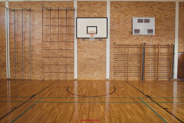 Empty basketball court - Download Free Stock Photos Pikwizard.com