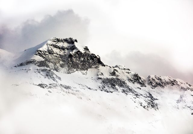Mountain Snow Sky - Download Free Stock Photos Pikwizard.com