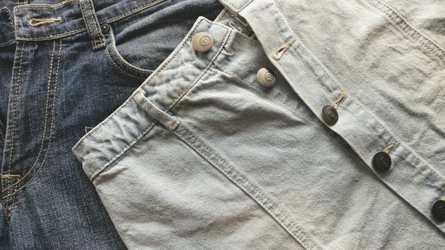 Jeans Denim Skirt Buttons - Download Free Stock Photos Pikwizard.com