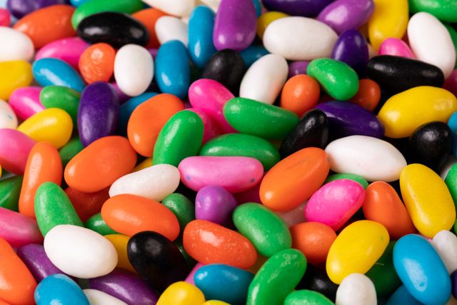 Full frame shot of colorful candies with copy space - Download Free Stock Photos Pikwizard.com