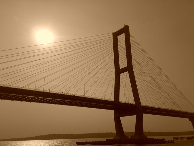 Bridge silhouette - Download Free Stock Photos Pikwizard.com
