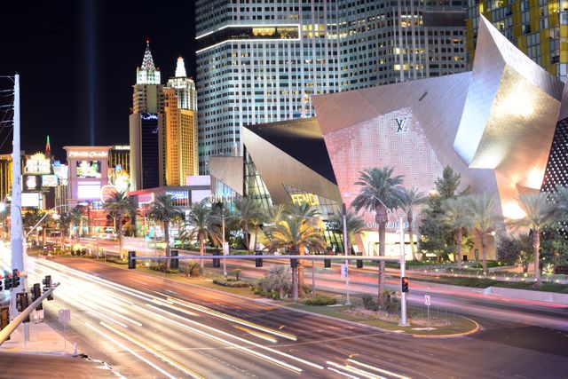 Louis Vuitton Store On The Las Vegas Strip Stock Photo - Download