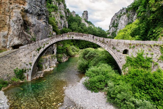 Bridge european greece green - Download Free Stock Photos Pikwizard.com