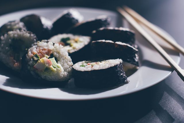 Chopsticks food meal sushi - Download Free Stock Photos Pikwizard.com