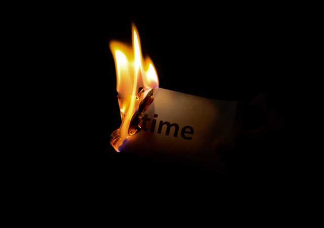 Dark fire time paper - Download Free Stock Photos Pikwizard.com