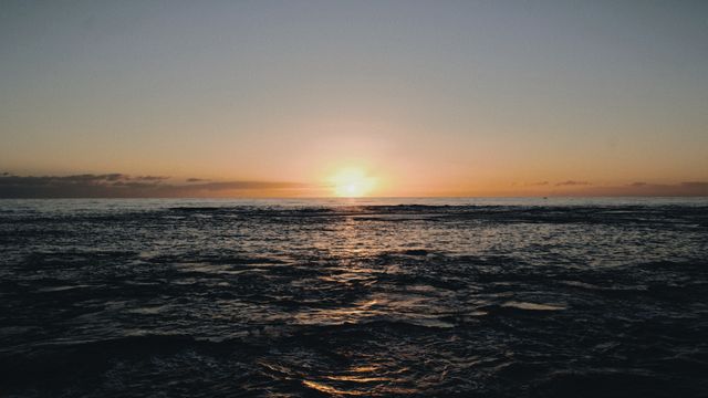 Sun Sea Sunset - Download Free Stock Photos Pikwizard.com