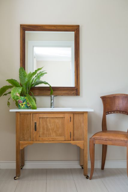 Bathroom vanities with sink and mirror - Download Free Stock Photos Pikwizard.com