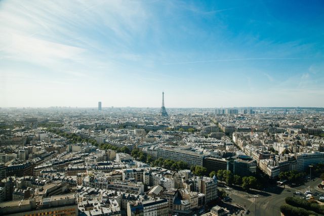 Paris city buildings aerial - Download Free Stock Photos Pikwizard.com