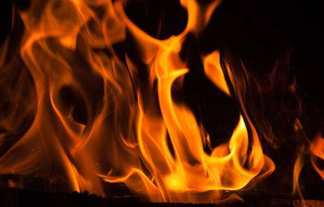 Fire fireplace flames heat - Download Free Stock Photos Pikwizard.com