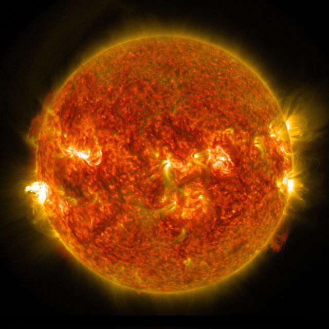 NASA Captures Images of a Late Summer Flare - Download Free Stock Photos Pikwizard.com