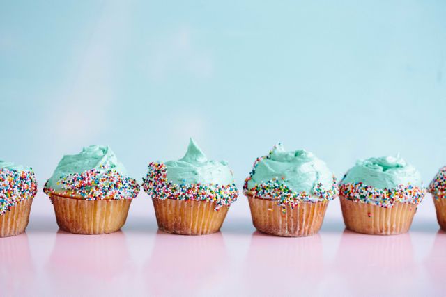 Cupcake Green Icing Sprinkles - Download Free Stock Photos Pikwizard.com