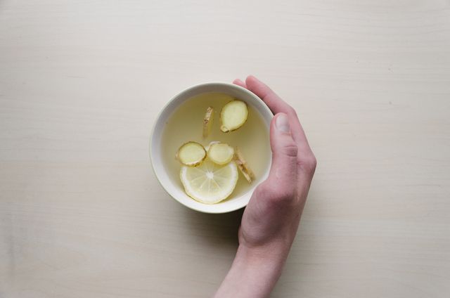 Tea lemon ginger- Download Free Stock Photos Pikwizard.com