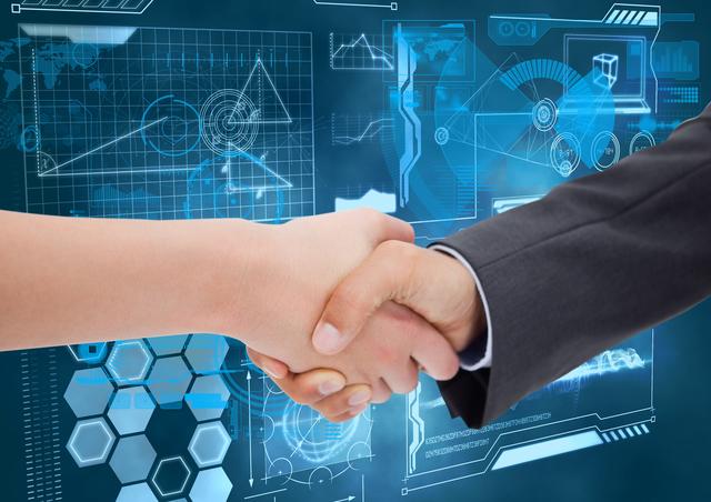 Business executives shaking hands - Download Free Stock Photos Pikwizard.com