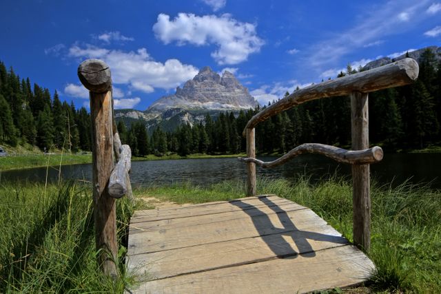 Bridge dolomite italian mountain - Download Free Stock Photos Pikwizard.com