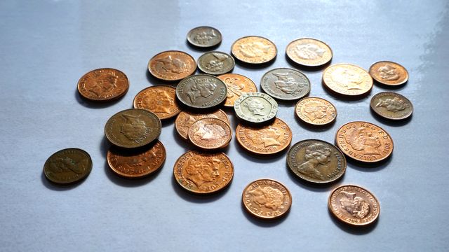 Bronze Collection of Coins - Download Free Stock Photos Pikwizard.com