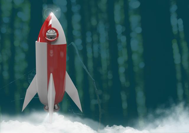 3D Rocket in forest - Download Free Stock Photos Pikwizard.com