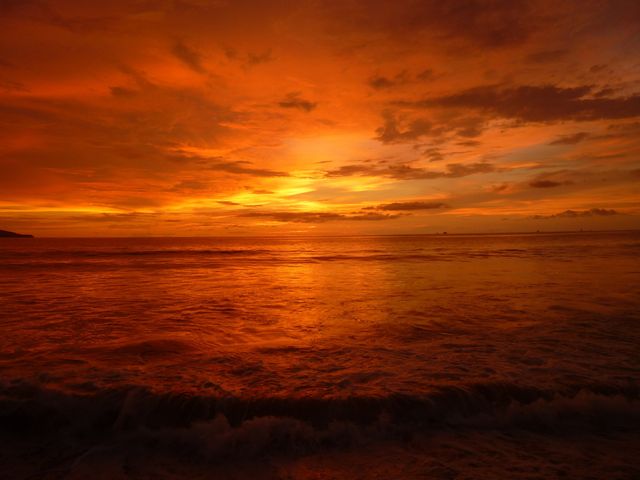 Orange Sunset Sunrise - Download Free Stock Photos Pikwizard.com